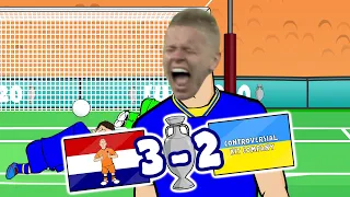 😱3-2! Zinchenko Screams!😱 (Netherlands vs Ukraine 3-2 Euro 2020 Day 3 Goals Highlights)