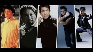 Jackie Chan, Biao Yuen, Sammo Hung, Donnie Yen and Jet Li,Fighting scenes