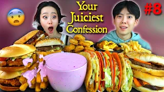 We did "stuff" in the GRAVEYARD and it took a DEADLY turn - Pink Sauce, McDonalds, Taco Bell Mukbang