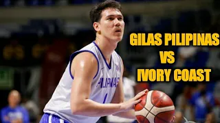 GILAS PILIPINAS VS IVORY COAST | FULL HIGHLIGHTS | Robert Bolick 19 Pts, 7 boards