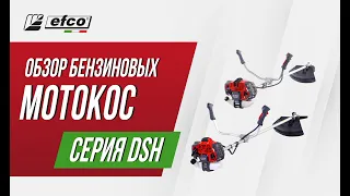 Обзор бензиновых мотокос EFCO серии DSH