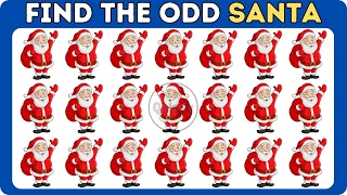 Find The Odd One Out | Christmas Emoji Puzzle | Emoji Quiz | Quizify | 40 Emoji Puzzle | Guess Emoji