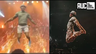 Kevin Gates Goes Viral After Jumping Off Stage Wild Acrobatic 😂