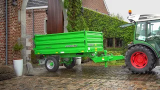 JOSKIN Trans-EX - Compact, simple, sturdy and versatile tipping trailer