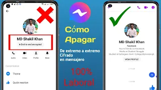 Cómo desactivar el cifrado de extremo a extremo en Messenger 2024 |  Quitar de extremo a extremo