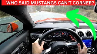 FIRST Drive In My LOWERED Mustang | Driving Impression Steeda Springs *POV DRIVE*