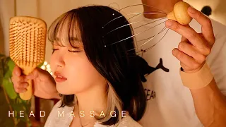 ASMR｜Scalp Massage For Deep Sleep😴(No Talking)