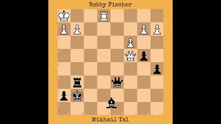 Bobby Fischer vs Mikhail Tal | Zagreb-Belgrade Candidates (1959)