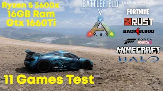 GTX 1660 Ti 6GB Test in 11 Games in 2022