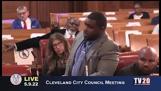 Cleveland City Council Meeting May 9, 2022
