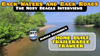 He built his own trailerable trawler | The Nosy Beagle Interviews