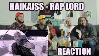 HAIKAISS - RAP LORD part. JONAS BENTO REACTION/REVIEW (VIDEOCLIPE OFICIAL)