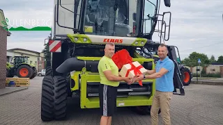 Wydanie Claas Lexion 8700 w Główczycach