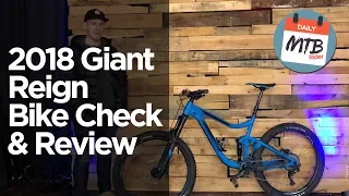 Best Enduro MTB For The Money??? 2018 Giant Reign 2 - Bike Check and Review