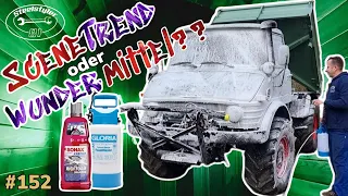 Scene Trend oder Wundermittel ? | Unimog Reinigung mit Sonax  #rich #foam FM30| #vlog 152 #test