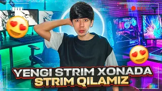 YENGI STRIM XONADA YENGI AKKAUNT ABZOR QILAMIZ #pubgmobile #pubg