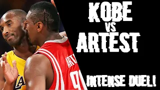 Kobe Bryant vs Ron Artest INTENSE Duel 2009 WCSF Game 2 - Artest 25 Pts,  EJECTED, Kobe With 40 Pts!