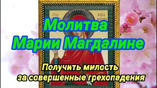 Молитва Марии Магдалине. Помогает получить милость за вольные и невольные грехопадения.