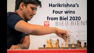 Harikrishna is now India no.2 | Four brilliant games from Biel GMT 2020