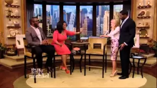 Oprah Winfrey Makes Surprise Visit with Tyler Perry to "LIVE with Kelly and Michael"