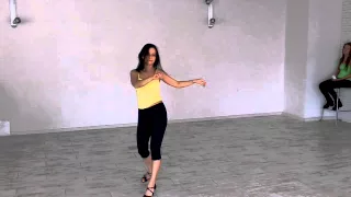 Anna Vozhevskaia - Zouk Lady Style in Ekaterinburg (03/05/2015)