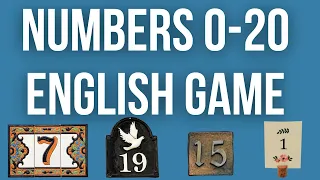 Numbers 0-20 English Practice Game | Learn to Speak English!