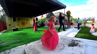 Дуэт Охотины и маленькая прима Сеня на "Параде невест 2017". Новосибирск.