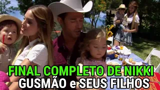 FINAL DE NIKKI GUSMÃO e SEUS FILHOS ,CENA EMOCIONANTE Amores Verdadeiros SBT | FINAL DA NOVELA