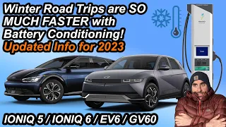 Ioniq 5/6 Battery Conditioning Guide for the Fastest DC Fast Charging in Winter
