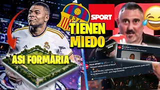 ¡ASÍ FORMARA EL REAL MADRID CON MBAPPE! 🤯 LOS CULES TIENEN MIEDO estan RABIANDO COMO NUNCA