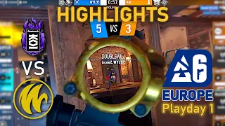 DESTROYED! WYLDE vs KOI - HIGHLIGHTS - Playday 1 - EUL 2023 Stage 2 - R6 Esport