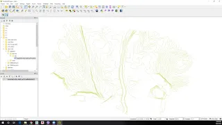 Part02 Exporting Contour with height value by Qgis