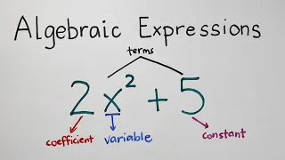 Algebraic Expression - Terms, Variables, Degree of Polynomials - Grade 7 Math Second Quarter