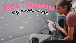 WAKACYJNIE SPRZĄTANIE POKOJU! 😇 *clean with me*