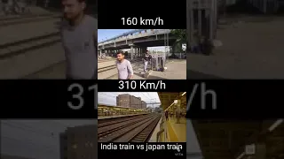 Indian train vs Japan train    who won     vktrain  shorts #shorts