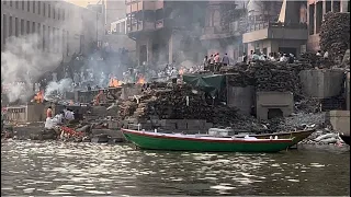 || Varanasi Manikarnika Ghat || Kasi Nagari Manikarnika Ghat Banaras Manikarnika Ghat ￼￼