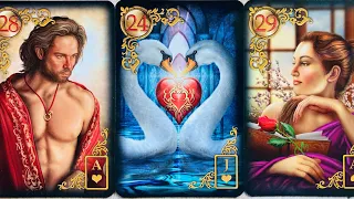 ❤️‍🔥THIS PERSON CAN'T GET AWAY FROM YOU! Tarot - Lenormand Love (Relationships)