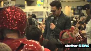 Robert Downey Jr Surprises Iron Man Fans at Comic Con 2012!