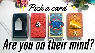 Are you on their mind?💭❤️‍🔥Do they Think About You?🤔Pick a Card Love Tarot Reading🔮✨