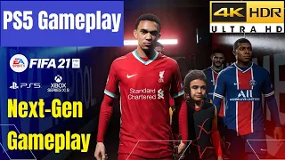 Next-Gen FIFA 21 - PS5 Gameplay 4K HDR