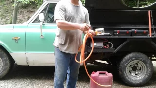 Making a Safety Siphoning Hose