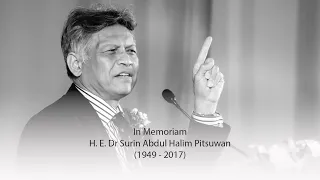 ERIA | Remembering H. E. Dr Surin Abdul Halim Pitsuwan (1949 - 2017): A Life in Service