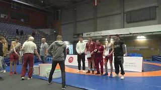 A paklājs Latvijas čempionāts U20 cīņā