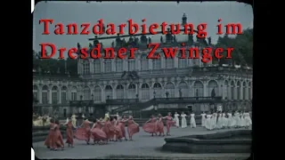 Karl Hoeffkes - Tanzdarbietung im Dresdner Zwinger