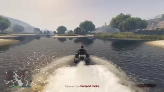 GTA 5 - Blazer Aqua mission: Cleanup Op