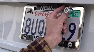 Lockum, secure your license plate!