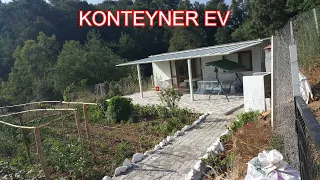 KONTEYNER EV /  MİNİMALİST  YAŞAM  / ORGANİK HAYAT