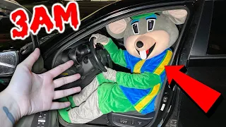 CHUCK E CHEESE STOLE MY CAR AT 3AM !! *HE CRASHED* PART 1