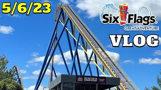 More New Improvements at Six Flags Great Adventure! | Vlog 5/6/23