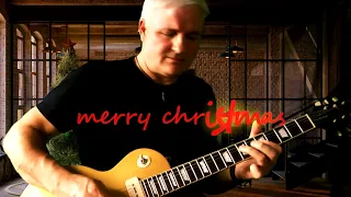 Please come home for christmas - blues guitar improvisation inspired by Johnny Winter